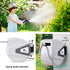 Green Fingers 30M Water Hose Reel Retractable Auto Rewind Wall Mount Garden Spray Gun