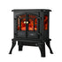 Electric Fireplace Heater – 2000W, 3D Flame, Thermostat, Freestanding Vintage