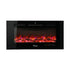 Electric Fireplace Heater Wall Mounted 3D Flame Effect 2000W