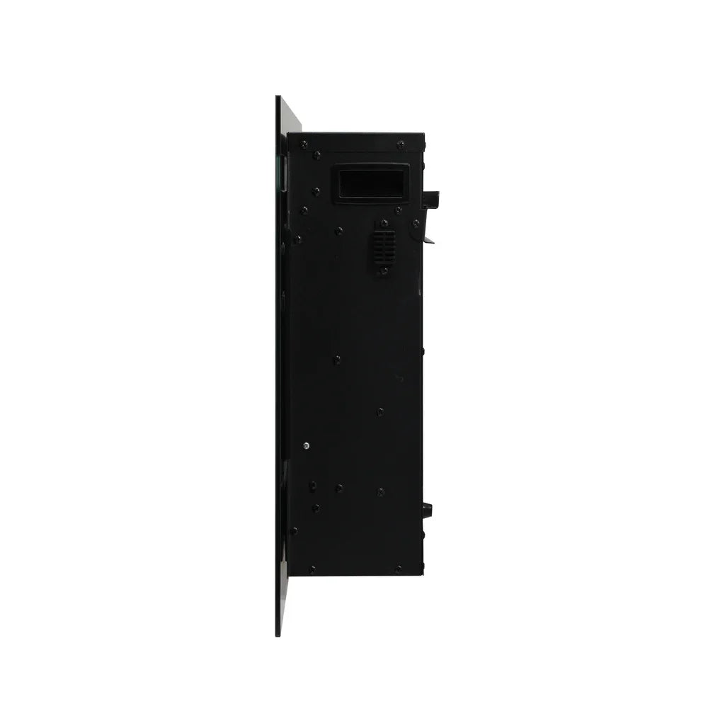 Electric Fireplace Heater Wall Mounted 3D Flame Effect 2000W