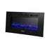 Electric Fireplace Heater Wall Mounted 3D Flame Effect 2000W