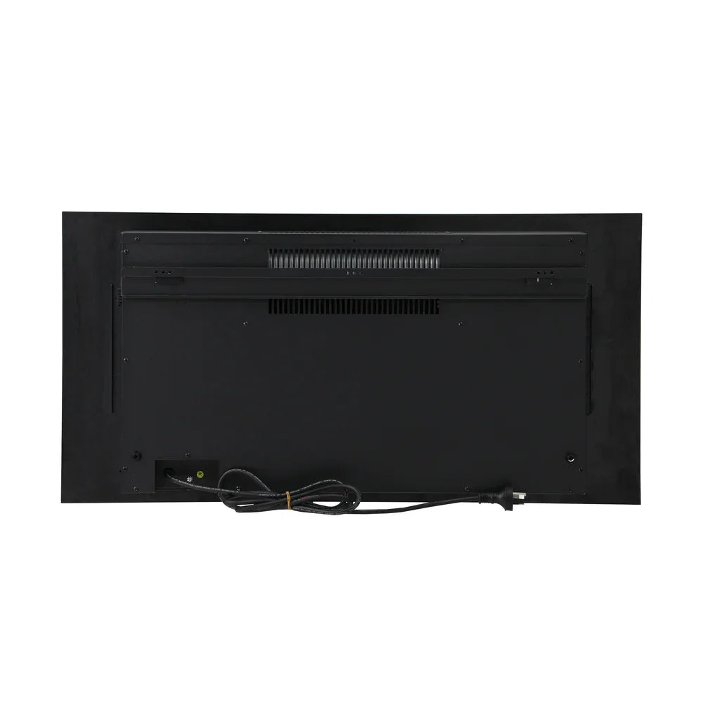 Electric Fireplace Heater Wall Mounted 3D Flame Effect 2000W
