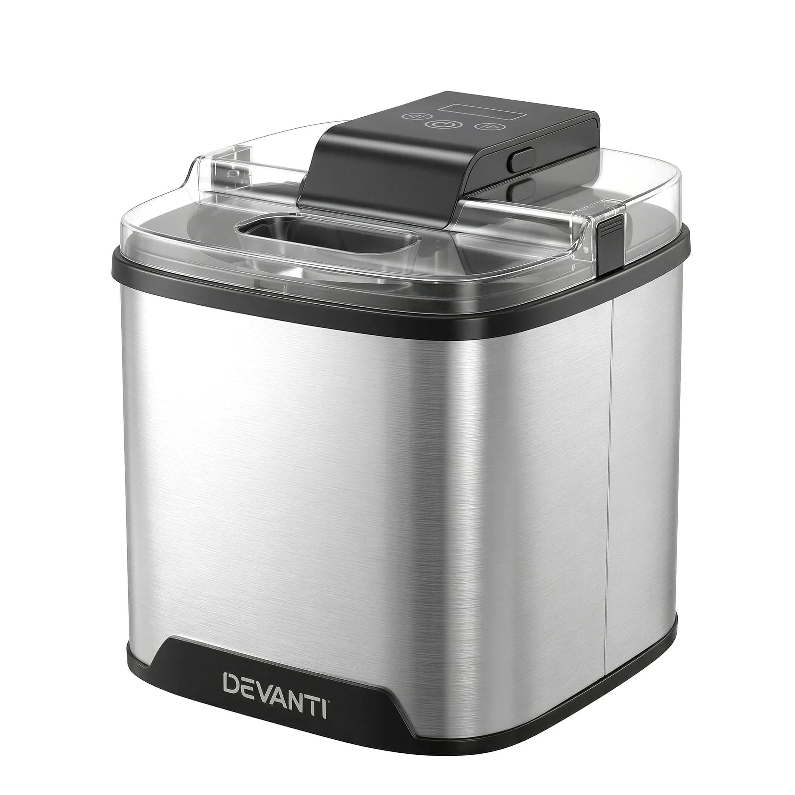 2L Ice Cream Maker with LED Display for Gelato, Frozen Yogurt & Sorbet
