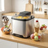 2L Ice Cream Maker with LED Display for Gelato, Frozen Yogurt & Sorbet