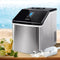 Portable Ice Maker 3.2L 18kg/Day Benchtop 24 Cubes Stainless Steel