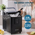 Devanti Ice Maker 11-12kg Portable Bullet Cube Machine Black