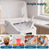 Devanti Ice Maker 11-12kg Portable Bullet Cube Machine White