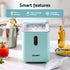 Devanti Ice Maker 12kg/24H, Portable Countertop Bullet Ice Machine Green