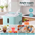 Devanti Ice Maker 12kg/24H, Portable Countertop Bullet Ice Machine Green