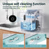 Devanti Ice Maker 12kg/24H, Portable Countertop Bullet Ice Machine Green