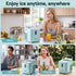 Devanti Ice Maker 12kg/24H, Portable Countertop Bullet Ice Machine Green