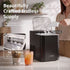 LUVIMO 15kg Ice Maker Machine Benchtop 9.5 Min Ice Cubes Self Cleaning Black