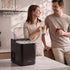 LUVIMO 15kg Ice Maker Machine Benchtop 9.5 Min Ice Cubes Self Cleaning Black