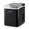 Ice Maker Machine Portable 12kg Countertop w/Self Cleaning 1.2L Black