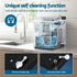 Ice Maker Machine Portable 12kg Countertop w/Self Cleaning 1.2L Black
