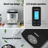 Portable Ice Maker – 15kg/Day, 9 Cubes in 6–13 Mins, 3 Sizes, Timer, Silver