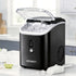15kg Nugget Ice Maker Machine Countertop Portable Ice Maker Fast Ice Black