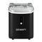 15kg Nugget Ice Maker Machine Countertop Portable Ice Maker Fast Ice Black