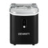 15kg Nugget Ice Maker Machine Countertop Portable Ice Maker Fast Ice Black