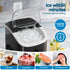 15kg Nugget Ice Maker Machine Countertop Portable Ice Maker Fast Ice Black