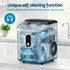 15kg Nugget Ice Maker Machine Countertop Portable Ice Maker Fast Ice Black