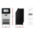 Devanti Commercial Ice Maker Machine, 45kg/24h, Self-Cleaning, Black/Silver