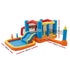 Inflatable Kids Pool Play Park Jumping Castle Volleyball Net with Blower Balls 4mx4.37m