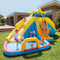 Inflatable Kids Pool Water Slide Splash Castle Football 622cmx542cm