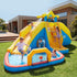 Inflatable Kids Pool Water Slide Splash Castle Football 622cmx542cm
