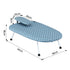 Artiss Tabletop Ironing Board with Small Ironing Boards with Folding Legs Blue