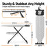 Foldable Ironing Board – Heavy‑Duty Steel, 7‑Level Height, Mesh Base, 20kg