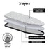 Foldable Ironing Board – Heavy‑Duty Steel, 7‑Level Height, Mesh Base, 20kg