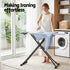 Foldable Ironing Board – Heavy‑Duty Steel, 7‑Level Height, Mesh Base, 20kg