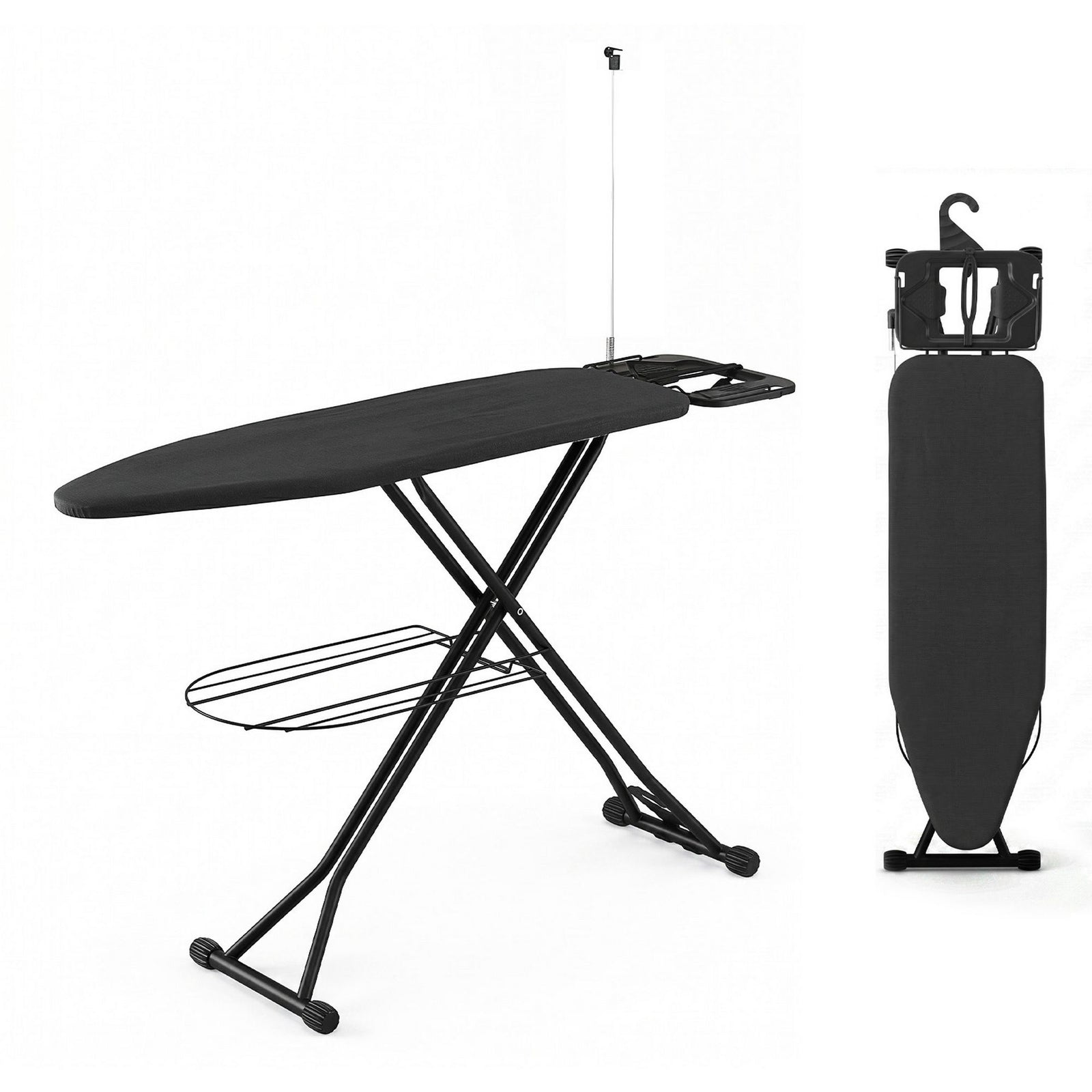 Foldable Ironing Board – Heavy‑Duty Steel, Mesh Base, 7‑Level Height, 20kg