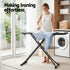 Foldable Ironing Board – Heavy‑Duty Steel, Mesh Base, 7‑Level Height, 20kg