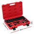 30Pc 1/2" Drive Socket Set Cr-V Steel 8-32mm Workshop Repair