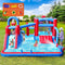 11 Play Zone Inflatable Bounce House Water Slide with 450W Blower