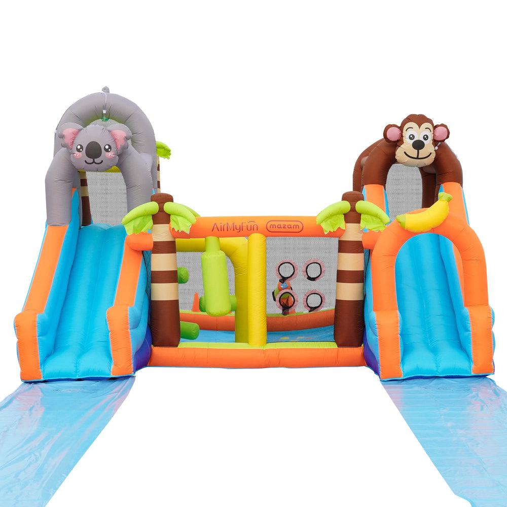 12 Play Zones Inflatable Animal Theme Jumping Castle