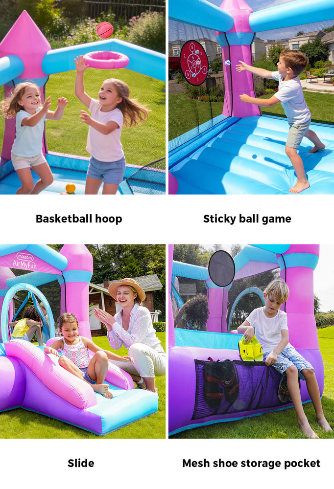 Inflatable Bouncy Castle Kids Dry Jump Slide Bounce House