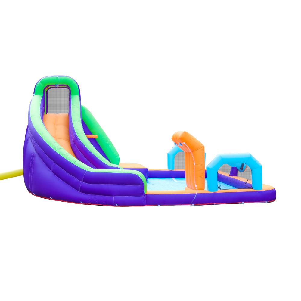 Inflatable Water Slide Bounce House 7 Play Zones