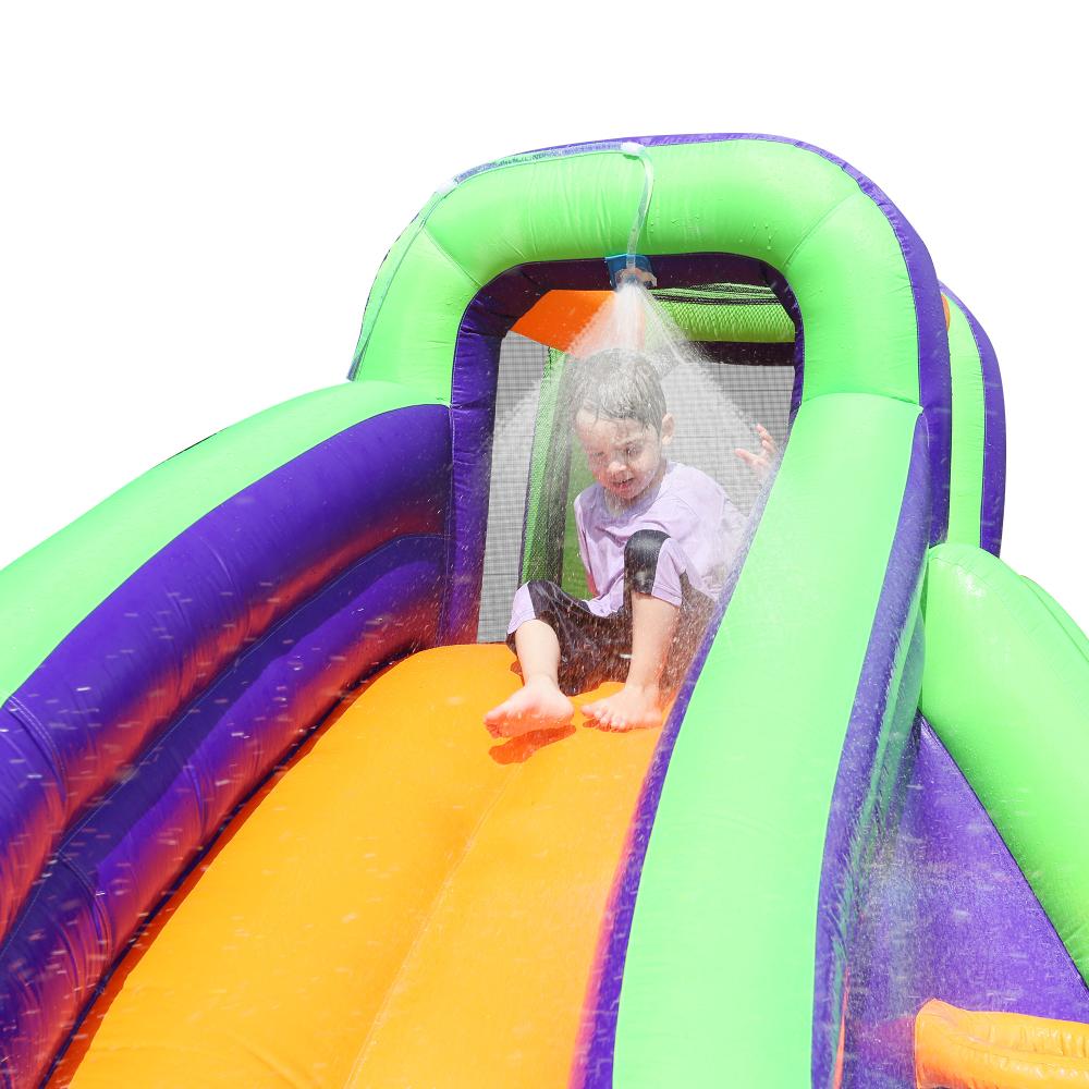 Inflatable Water Slide Bounce House 7 Play Zones