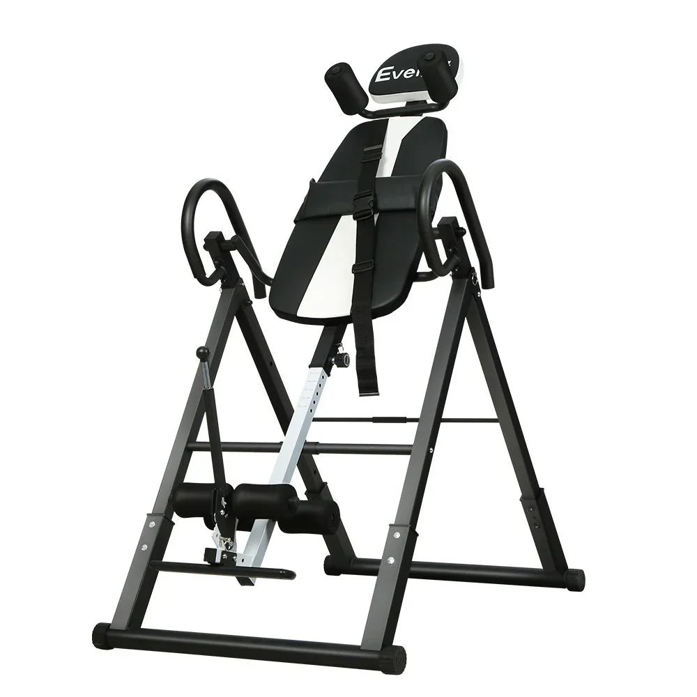 Inversion Table – Gravity Back Stretcher 180° Foldable Home Gym Grey