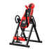 Inversion Table 180° – Foldable Back Stretcher 120kg Capacity Red/Black