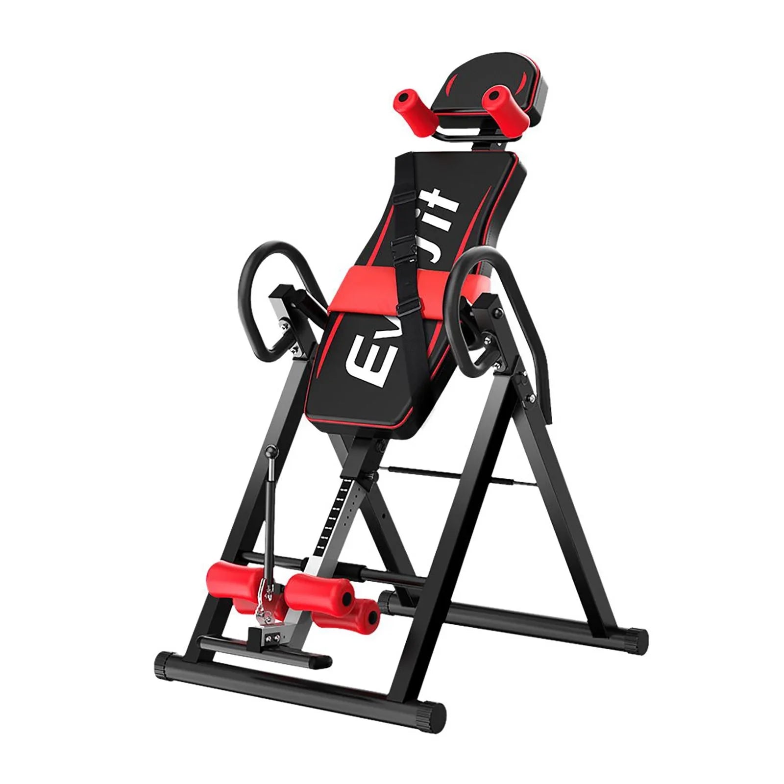 Inversion Table 180° Foldable 120kg Capacity Back Stretcher Home Gym Black
