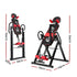 Inversion Table 180° Foldable 120kg Capacity Back Stretcher Home Gym Black