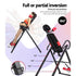 Inversion Table 180° Foldable 120kg Capacity Back Stretcher Home Gym Black