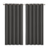 2x Blockout Curtains Panels 3 Layers Charcoal-2029387284243156992