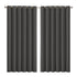 2x Blockout Curtains Panels 3 Layers Charcoal-2029387284784222208