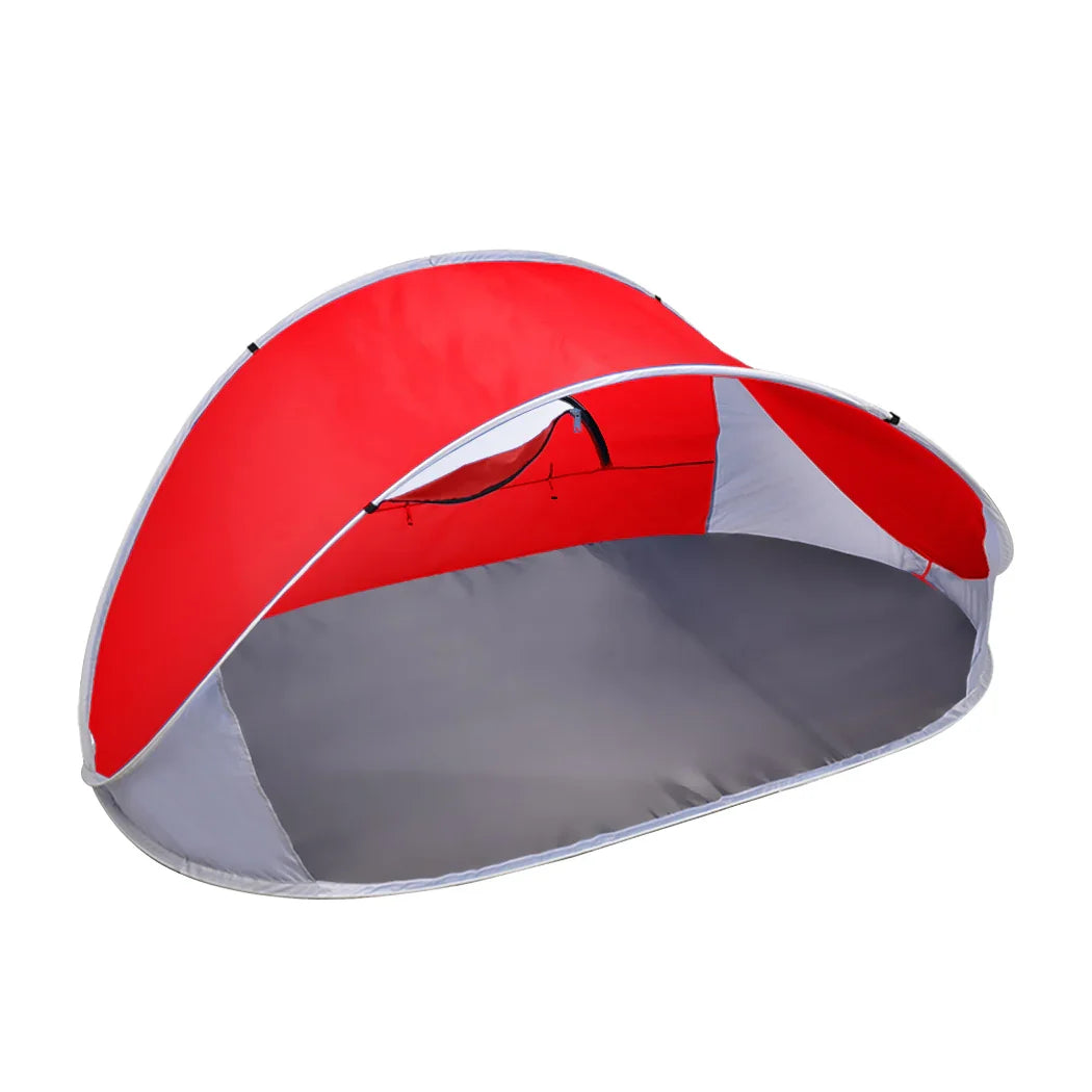Mountview Pop Up Tent Camping Beach Red-2006732915102322688
