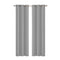 2x Blockout Curtains Panels 3 Layers Grey-1864183259584401408